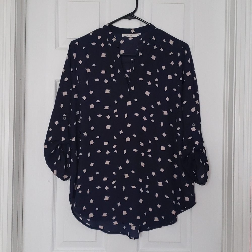 LUSH V-Neck Blouse